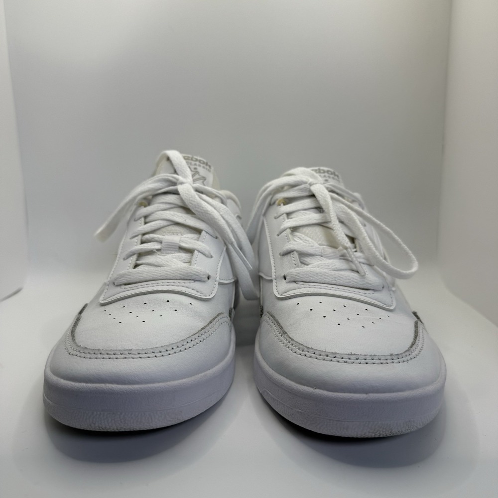Reebok Classic Womens Club MEMT FU6817‎ White/Steel Casual Shoes Sneakers Size 9 - Picture 5 of 12
